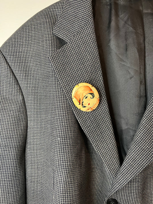 Vintage Art Deco 20's/30's Enamel Brooch/Pin