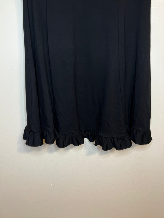 Foxblood Black Mini Dress