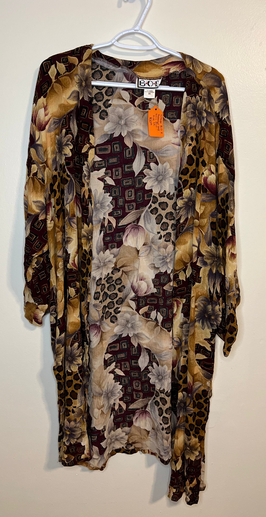 Vintage BOP Long Cardigan