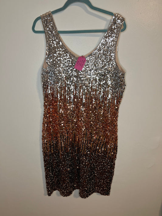 Maner Sequin Mini Dress