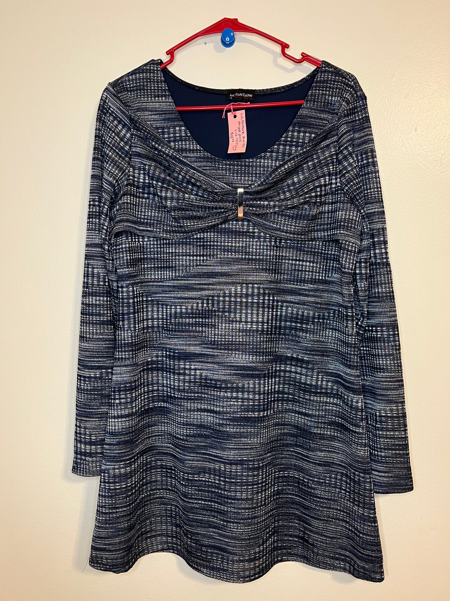 Luc Fontaine Y2K Blue Dress