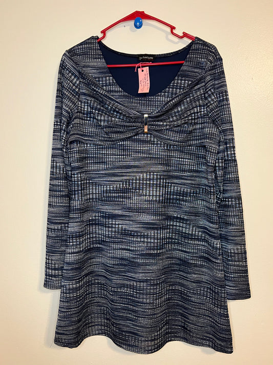 Luc Fontaine Y2K Blue Dress