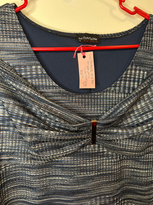 Luc Fontaine Y2K Blue Dress