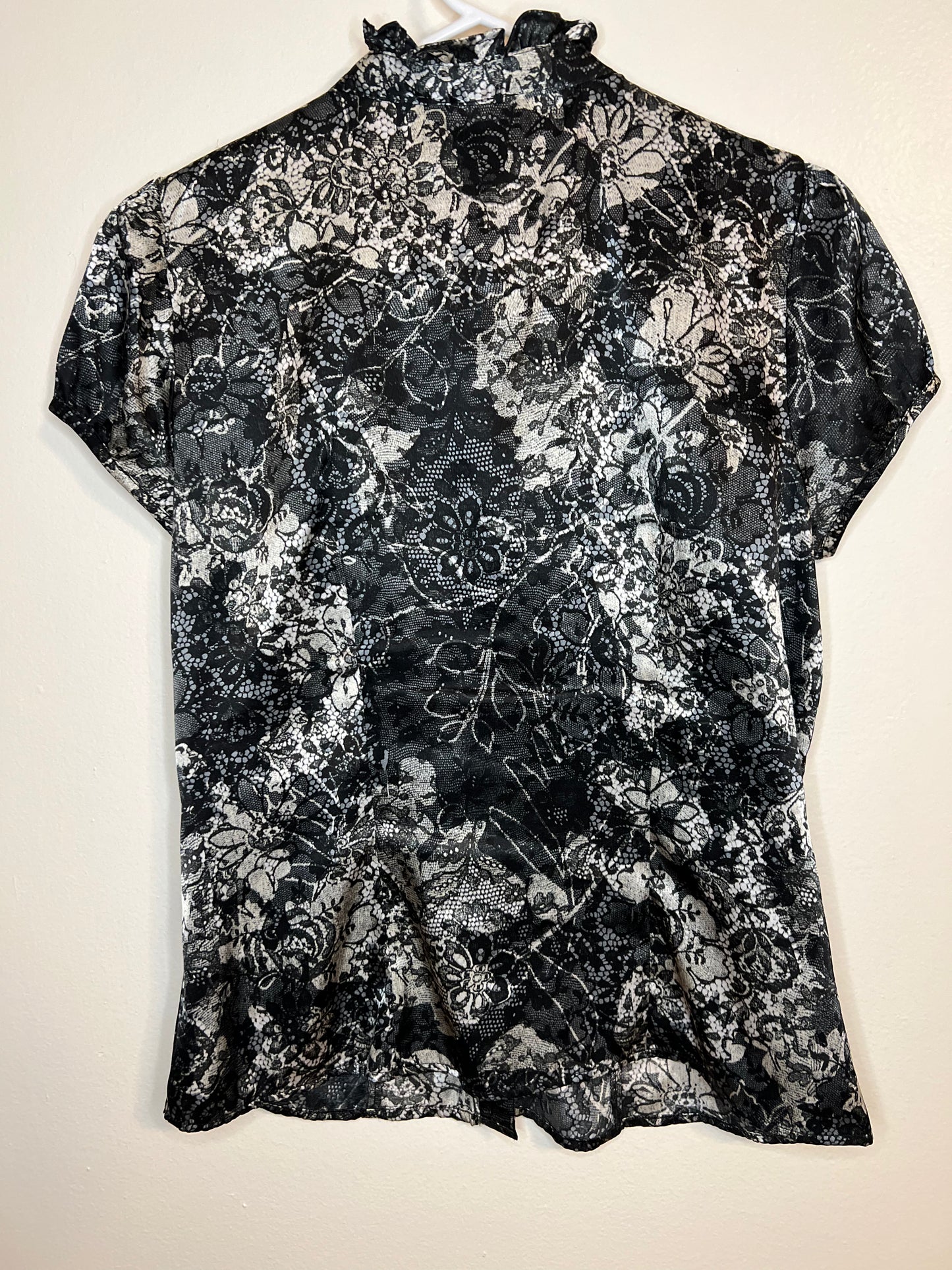 B Wear Faux Lace Y2K Blouse