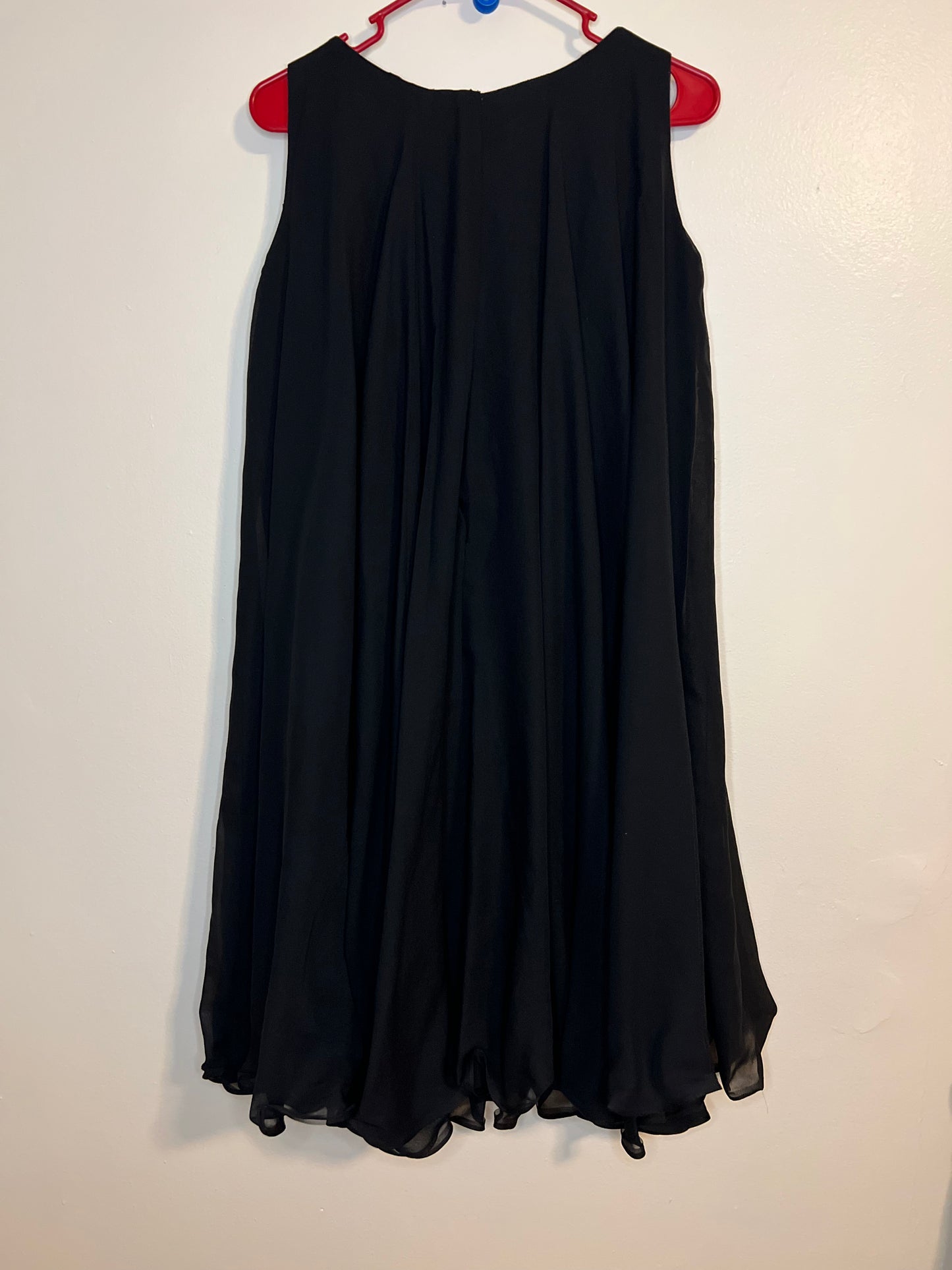 Vintage Ma Mere Black Swing Dress