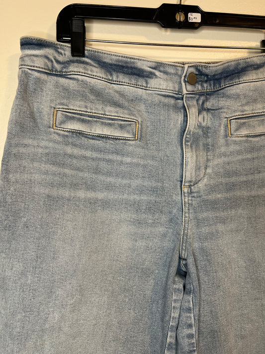 Talbots Wide Leg Cropped Jean