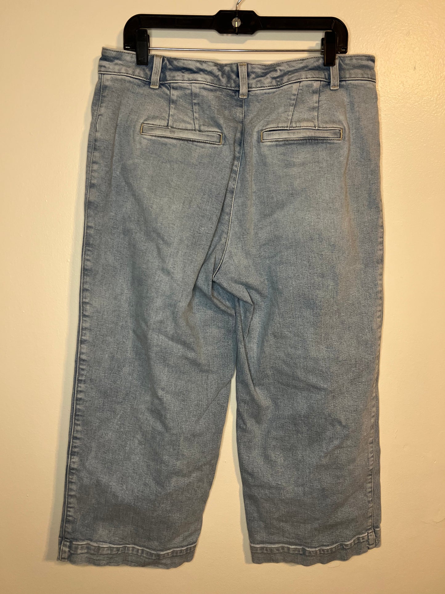 Talbots Wide Leg Cropped Jean