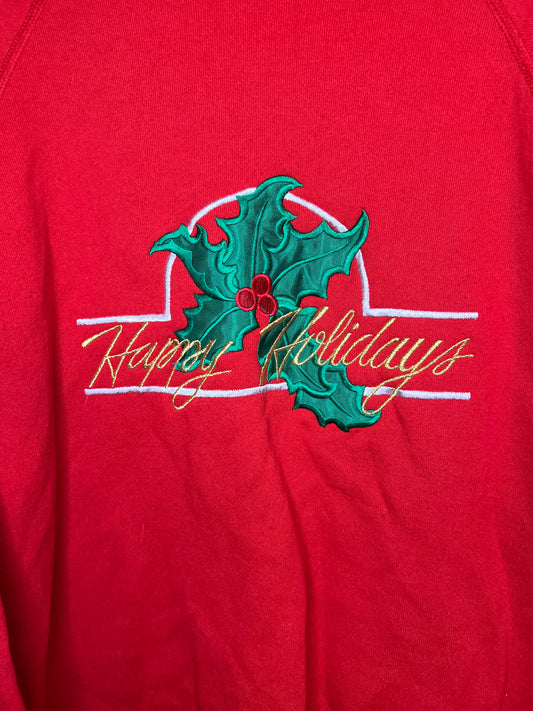 Vintage Happy Holidays Sweater