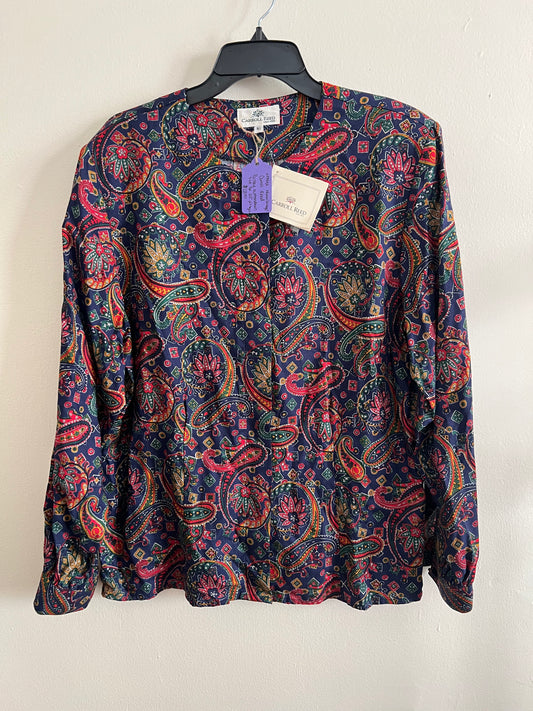 Vintage Carroll Reed Paisley Blouse