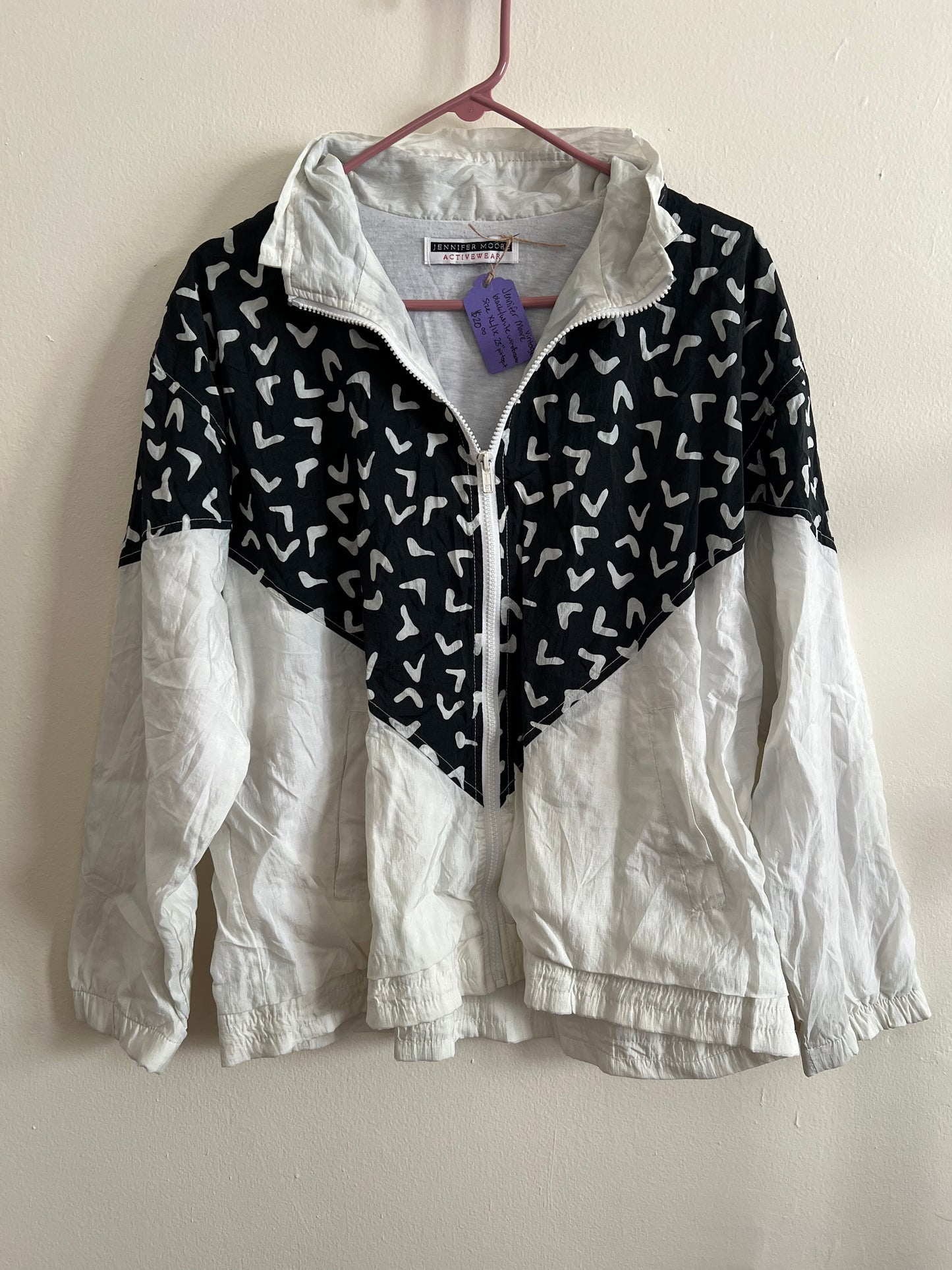Vintage Jennifer Moore Windbreaker