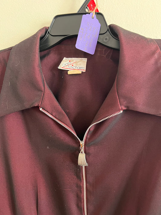 Vintage Dani Michaels Zipup Top