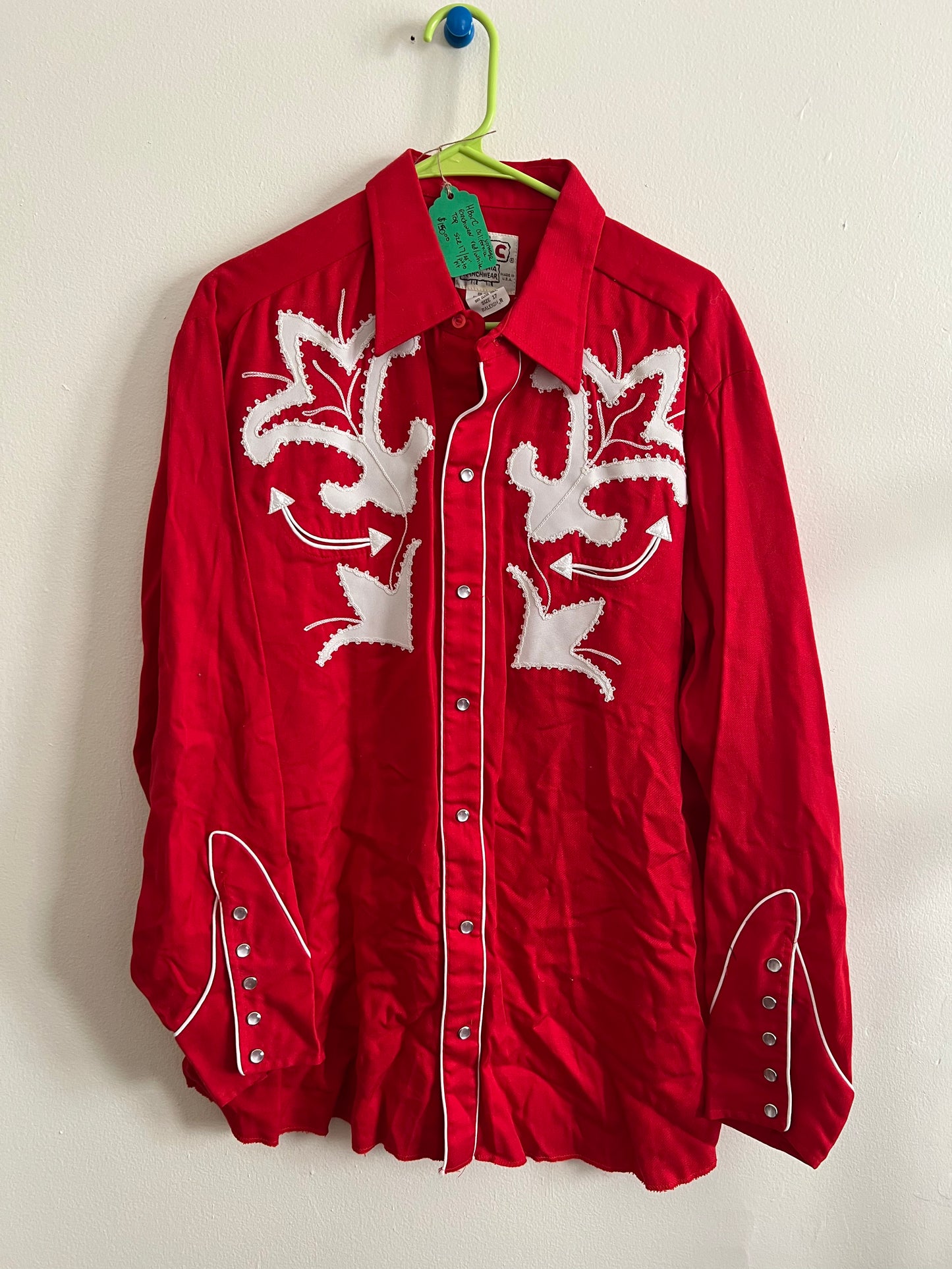 Vintage HBarC California Ranchwear Top