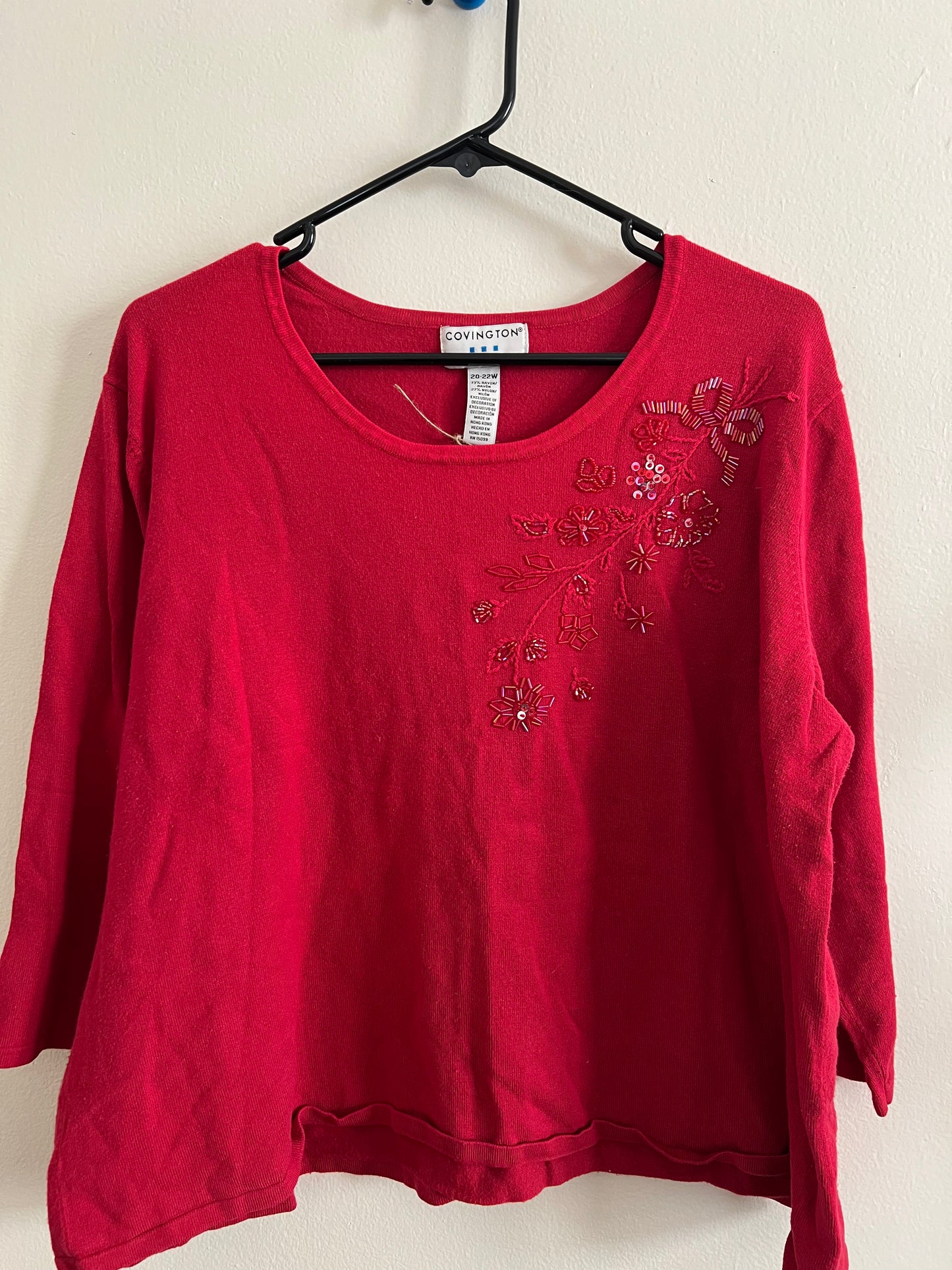 Covington Sweater with Beading detail