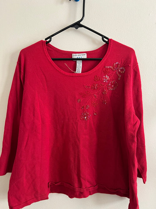 Covington Sweater with Beading detail