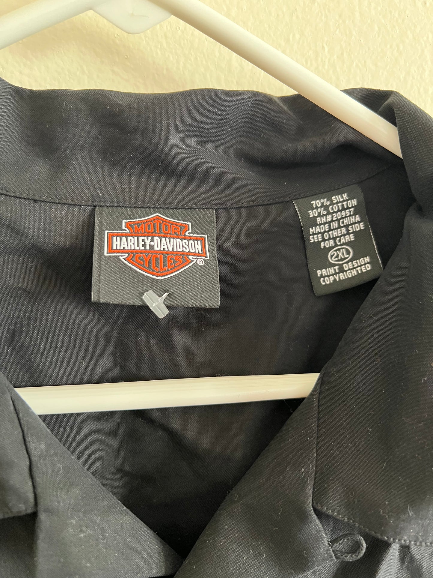 Harley Davidson Silk&Cotton Las Vegas Shirt