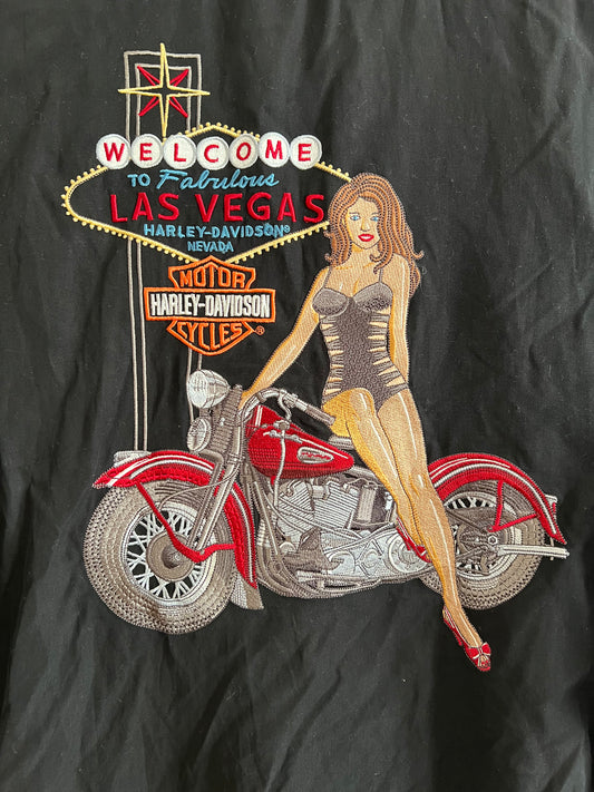 Harley Davidson Silk&Cotton Las Vegas Shirt