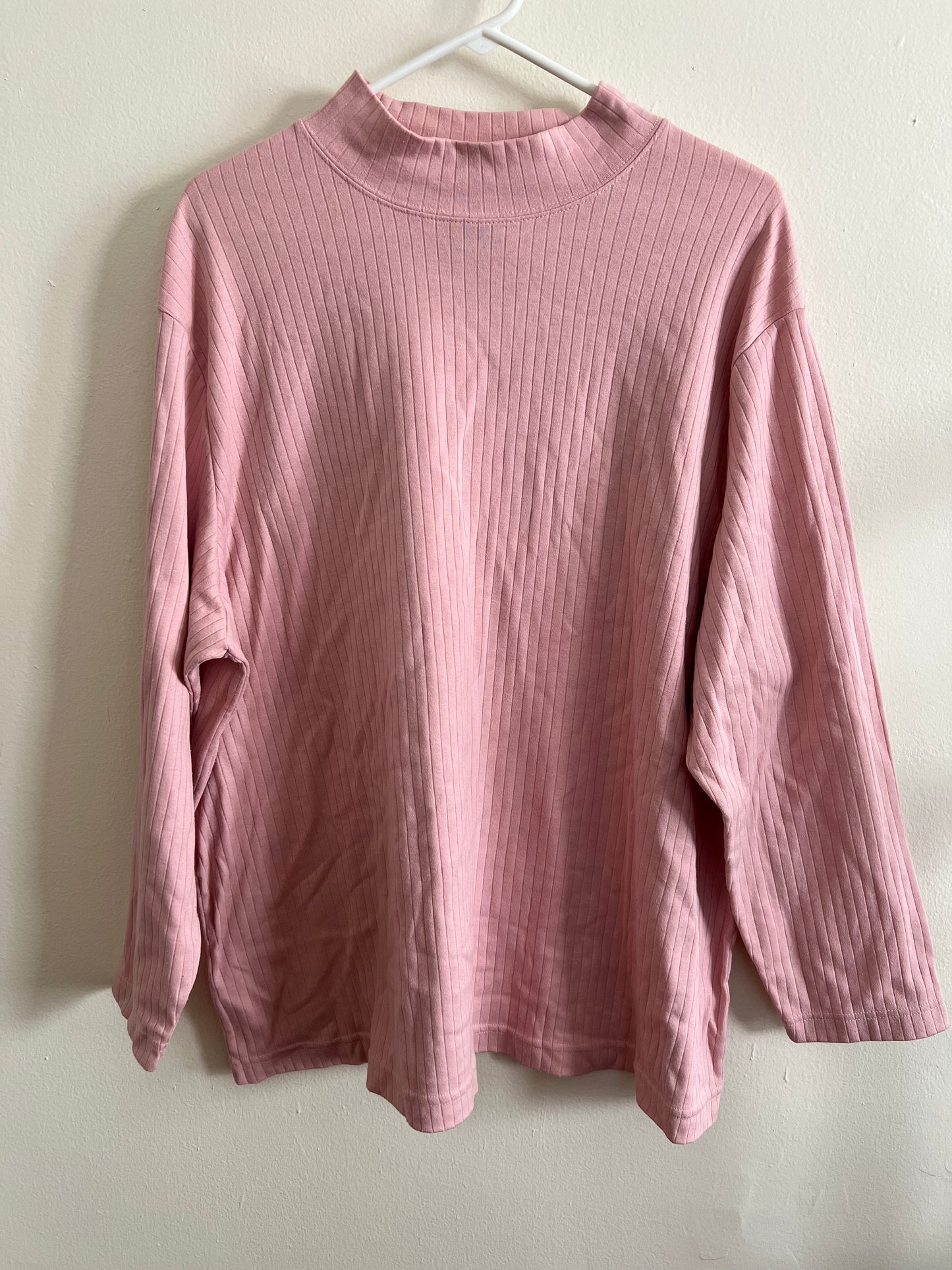 Bobbie Brooks Pink Ribbed Top