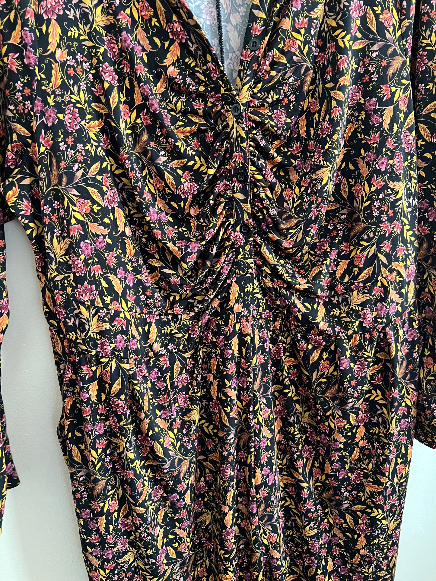 Torrid Floral Jumpsuit