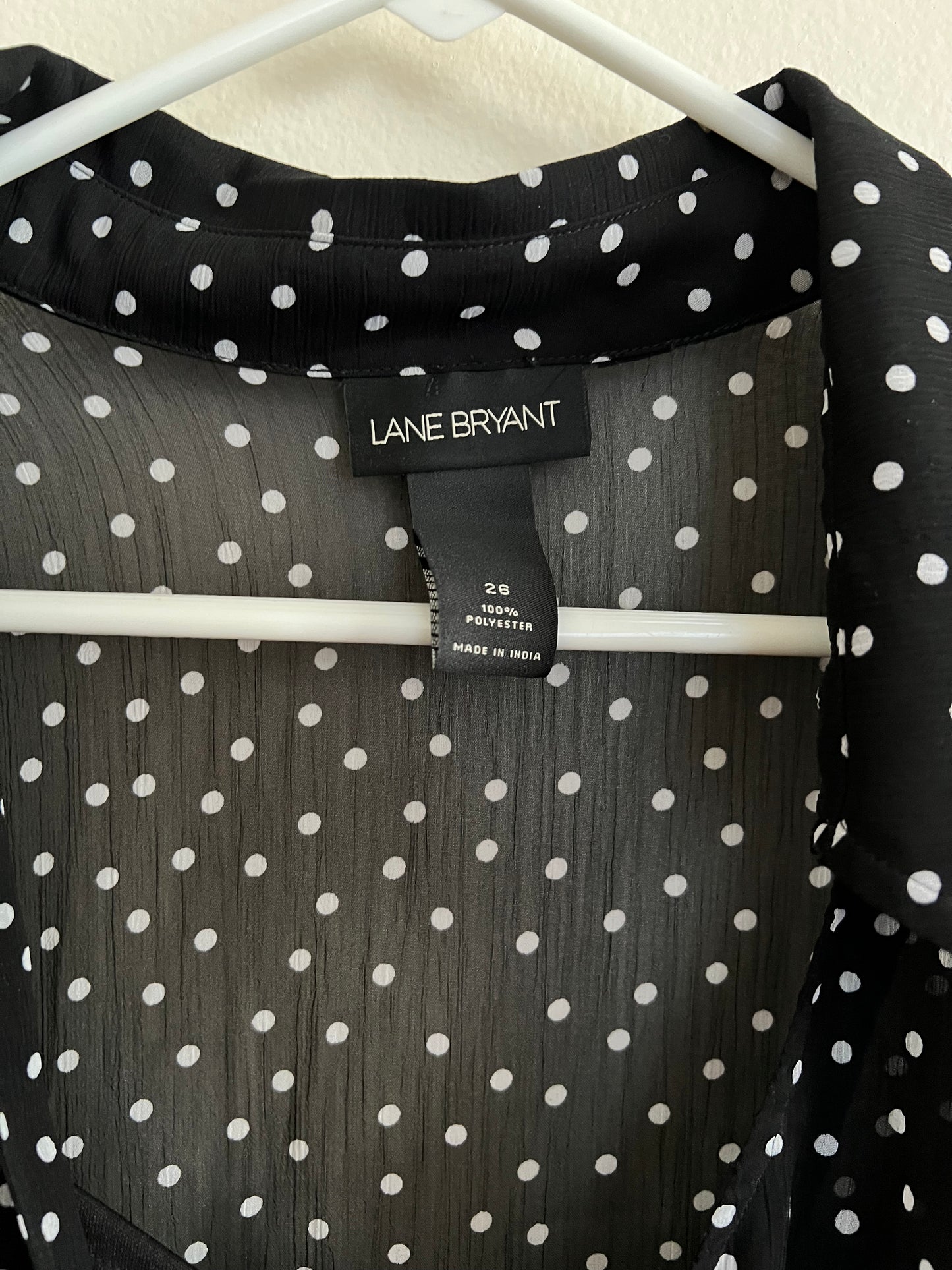 Lane Bryant Polka Dot Dress