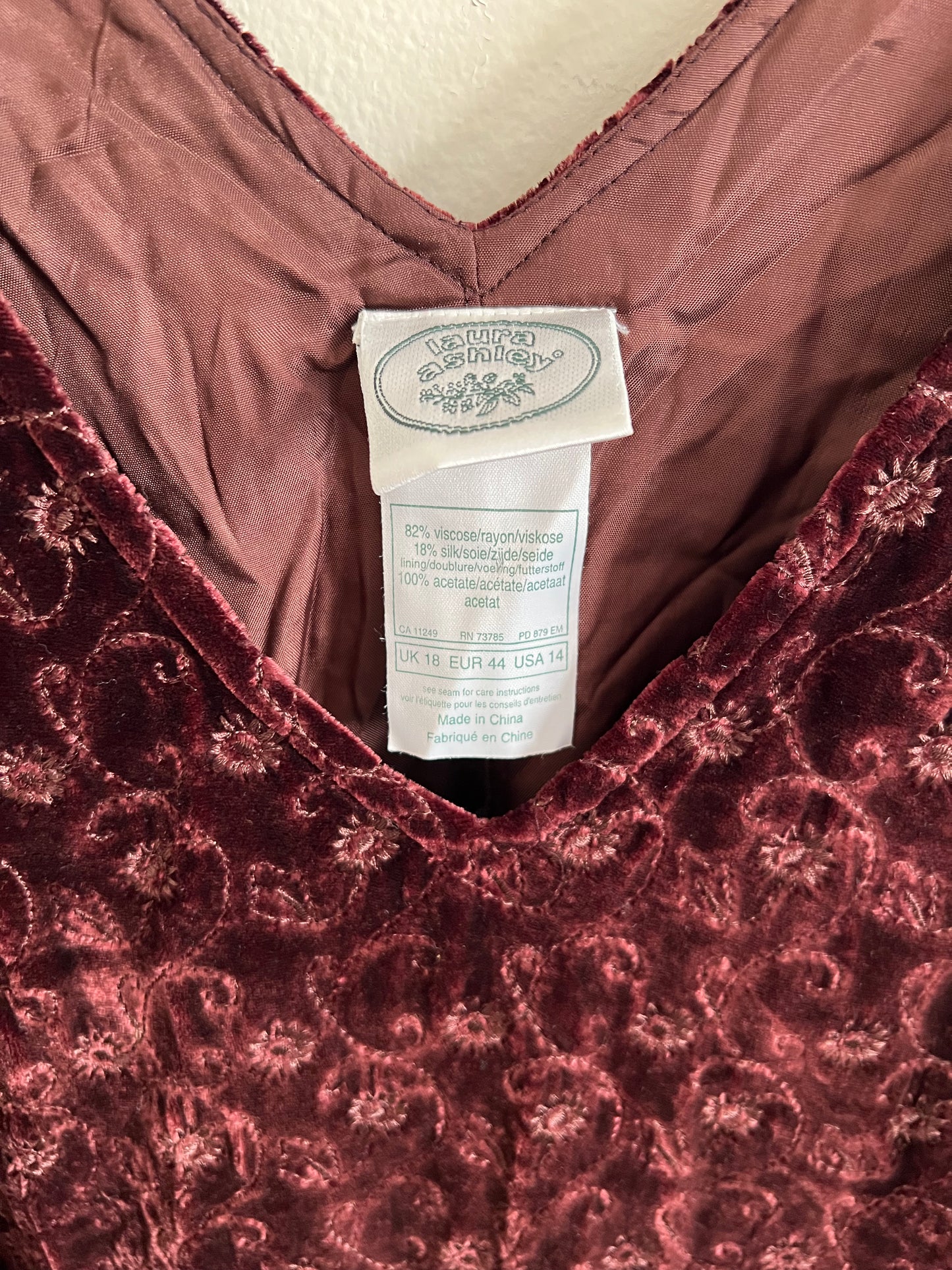 Vintage Laura Ashley Mini Dress