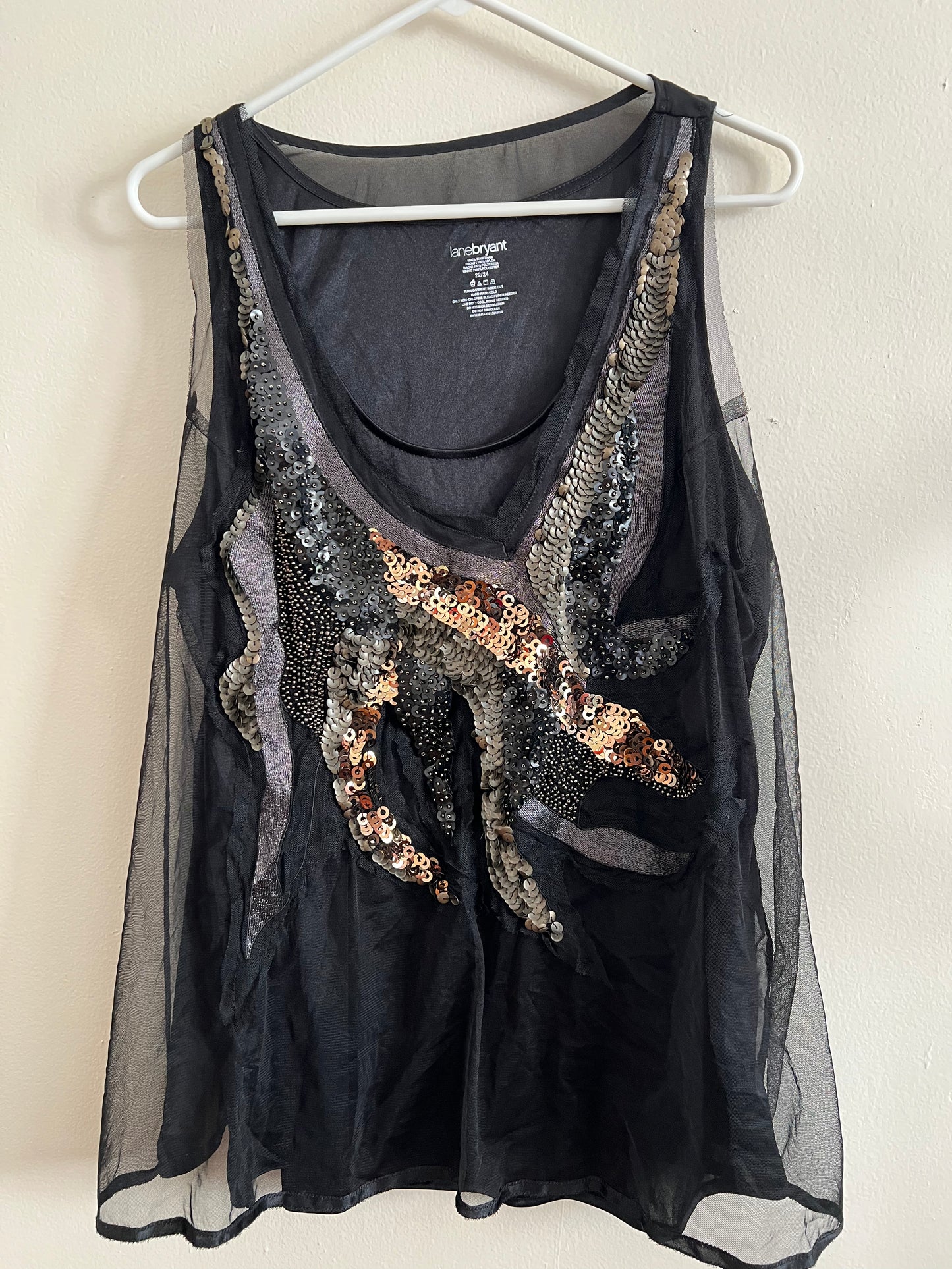 Lane Bryant Sequined Tank