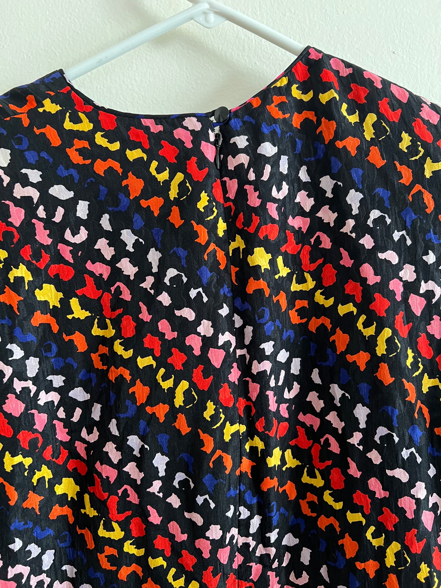 Vintage David Hayes Silk Dropped Waist Dress