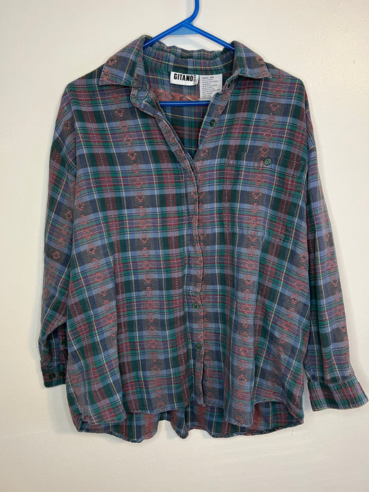 Vintage Gitane Plaid Shirt