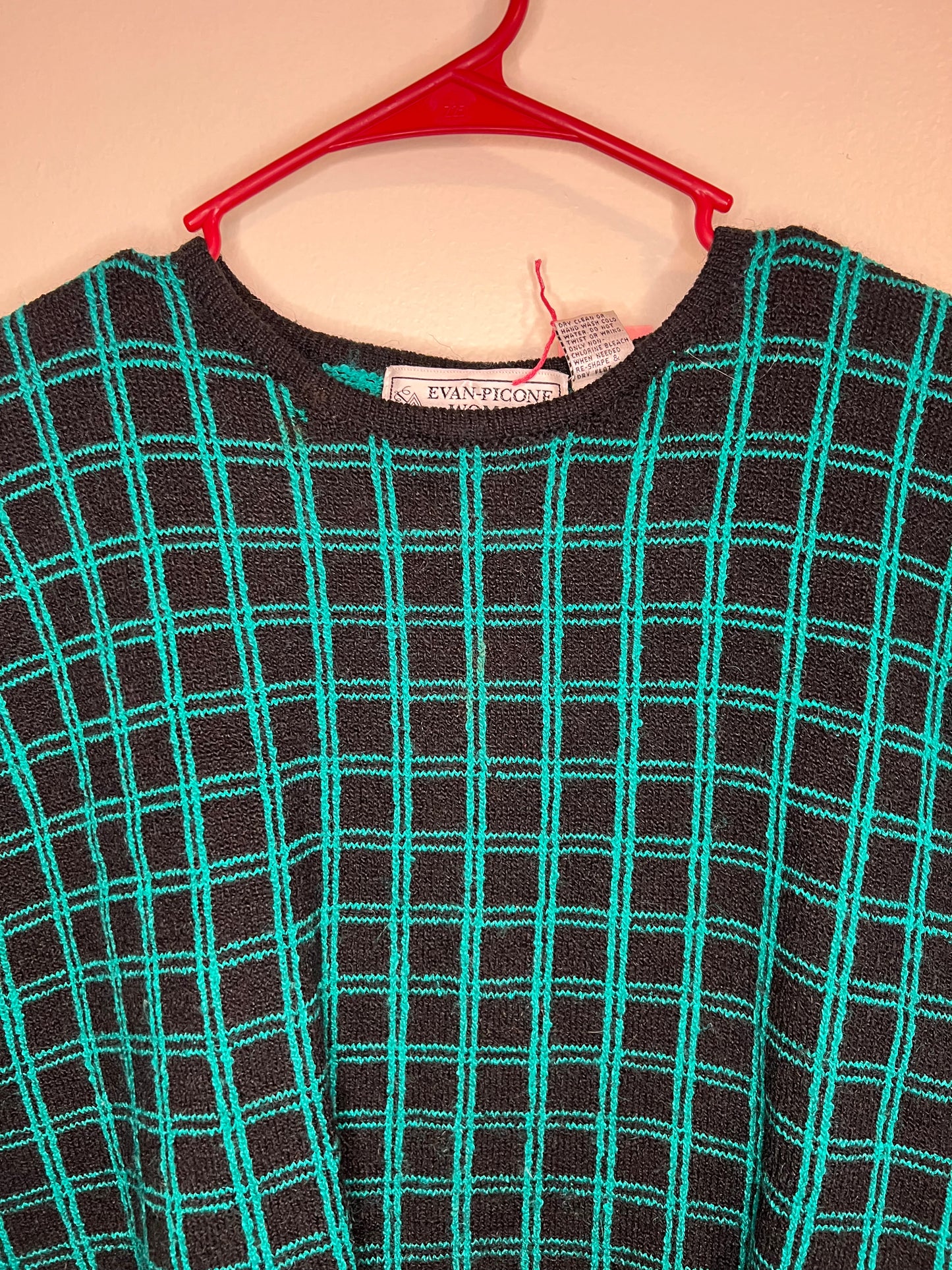 Vintage Evan Picone Wool Blend Sweater