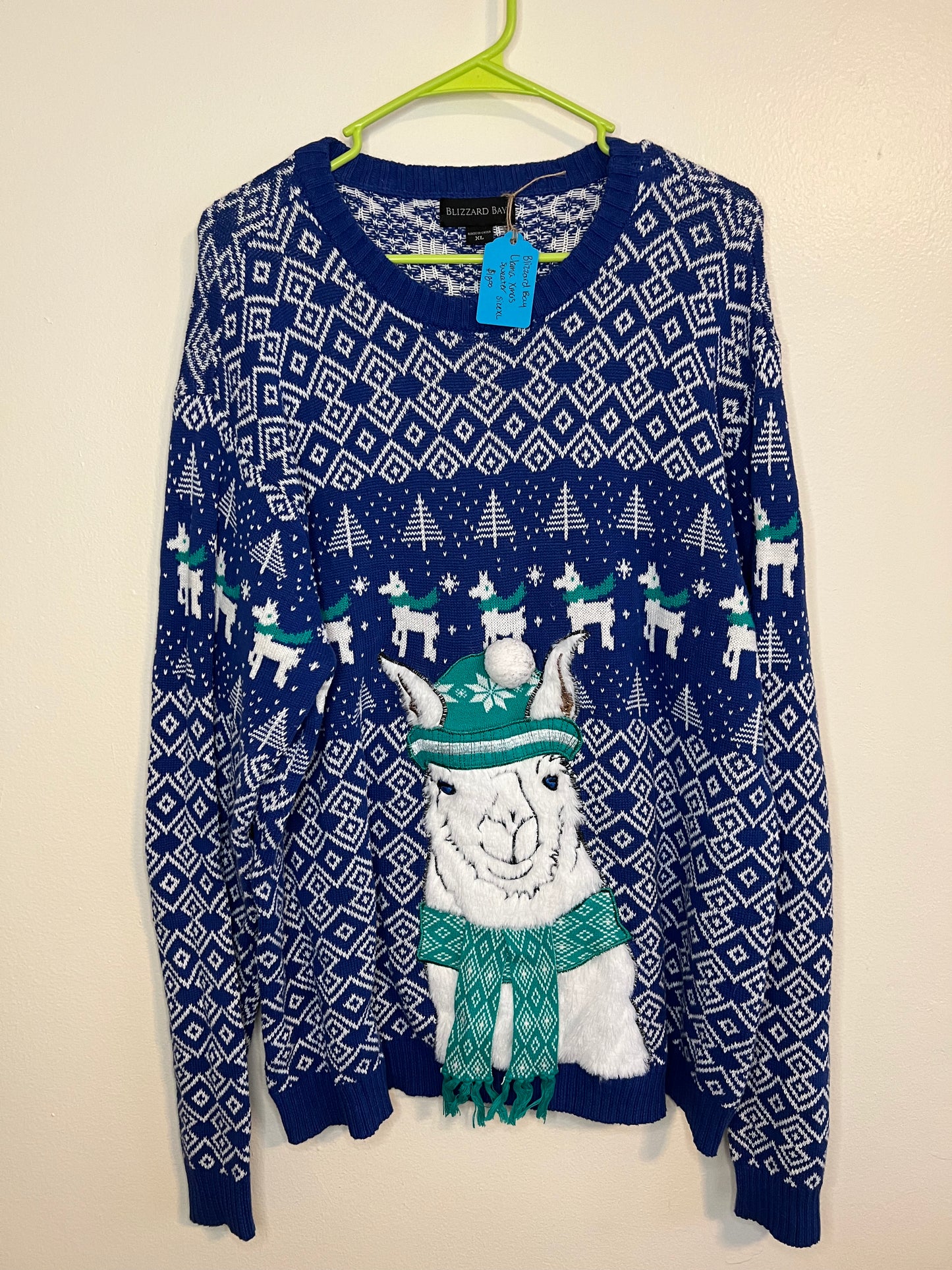 Llama Holiday Sweater