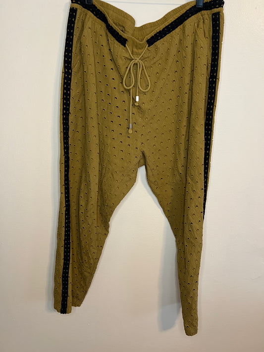 Anthropologie Green Pants