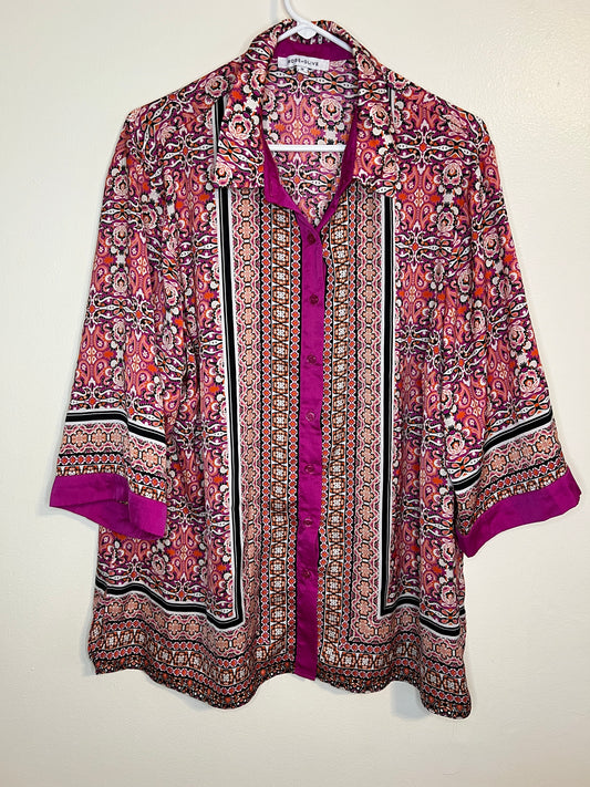 Rose&Olive Patterned Blouse