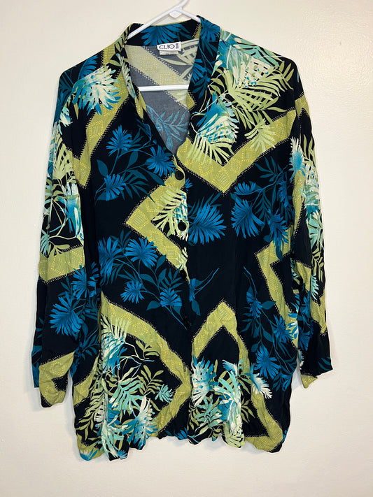 Vintage Clio 2 Patterned Shirt