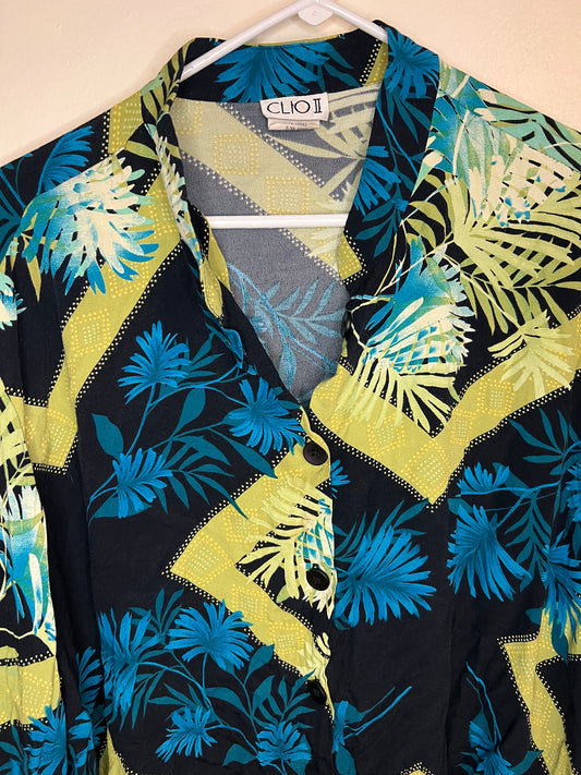 Vintage Clio 2 Patterned Shirt