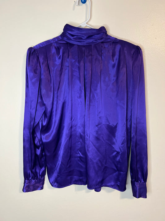Vintage Tess Purple Blouse