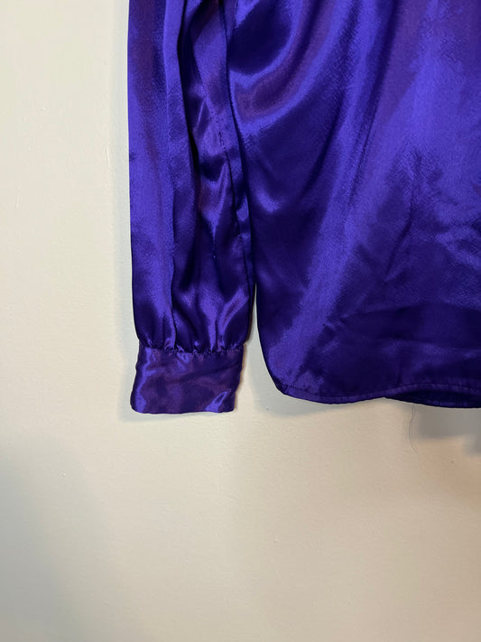 Vintage Tess Purple Blouse