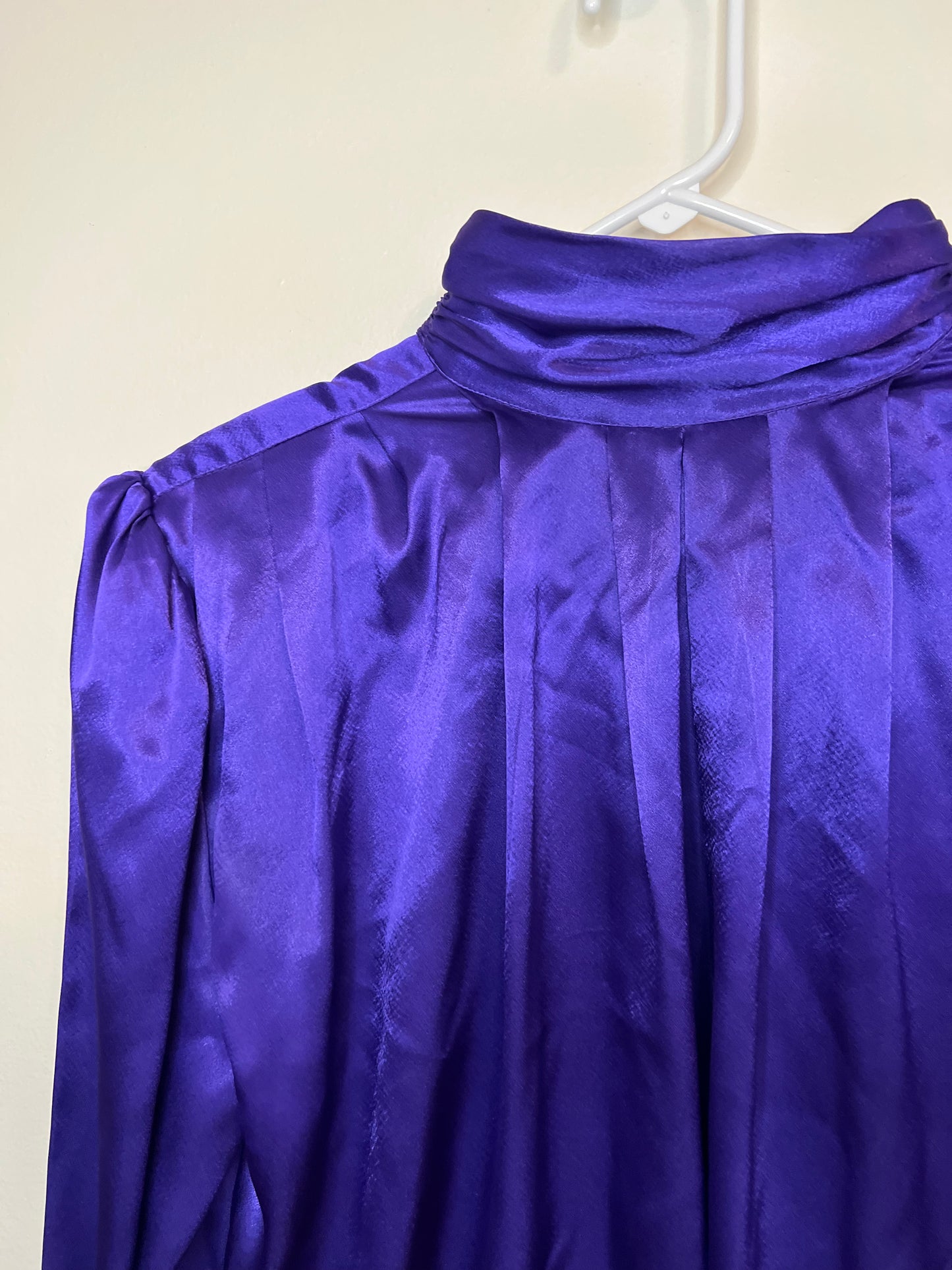 Vintage Tess Purple Blouse