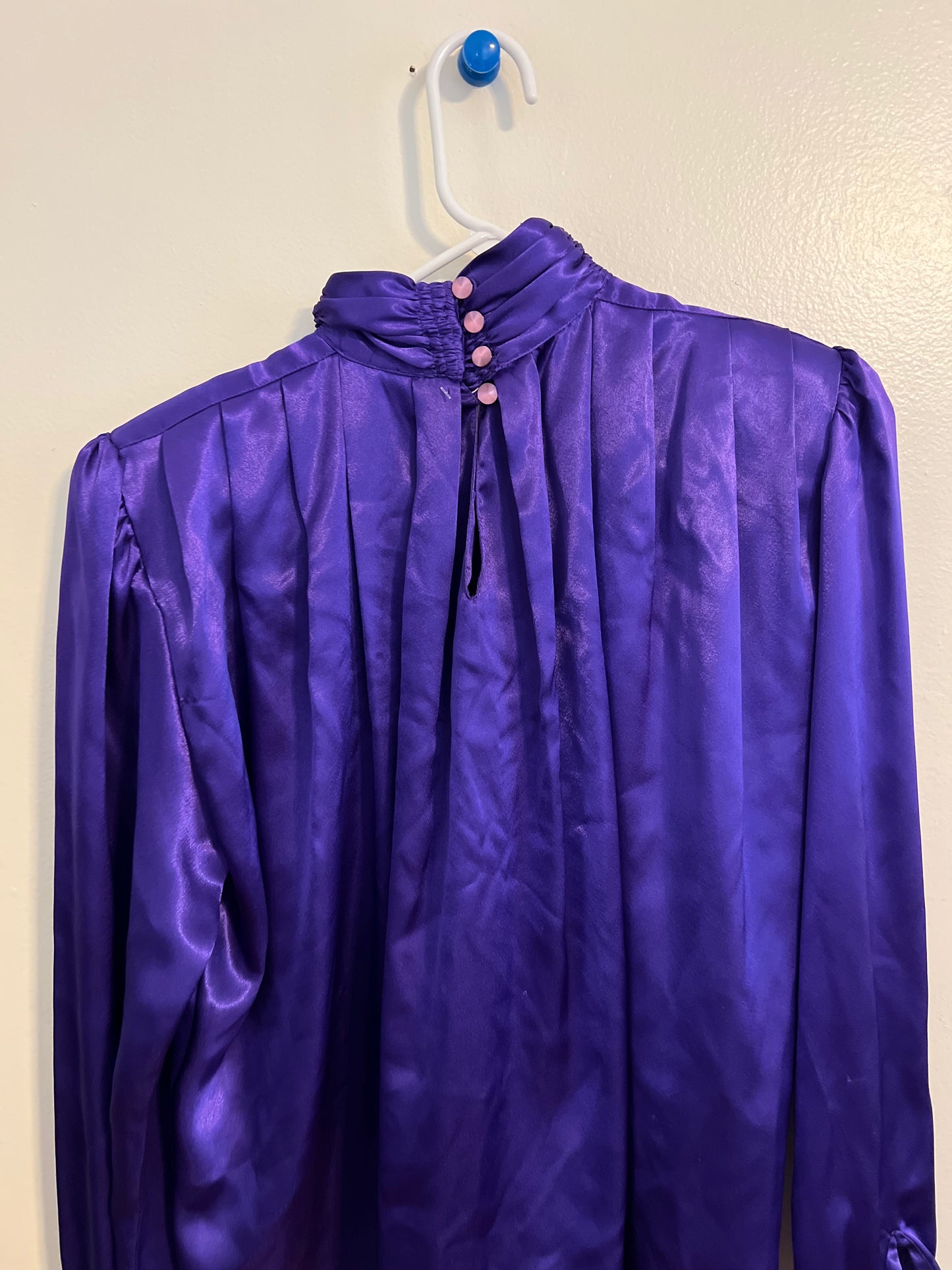 Vintage Tess Purple Blouse