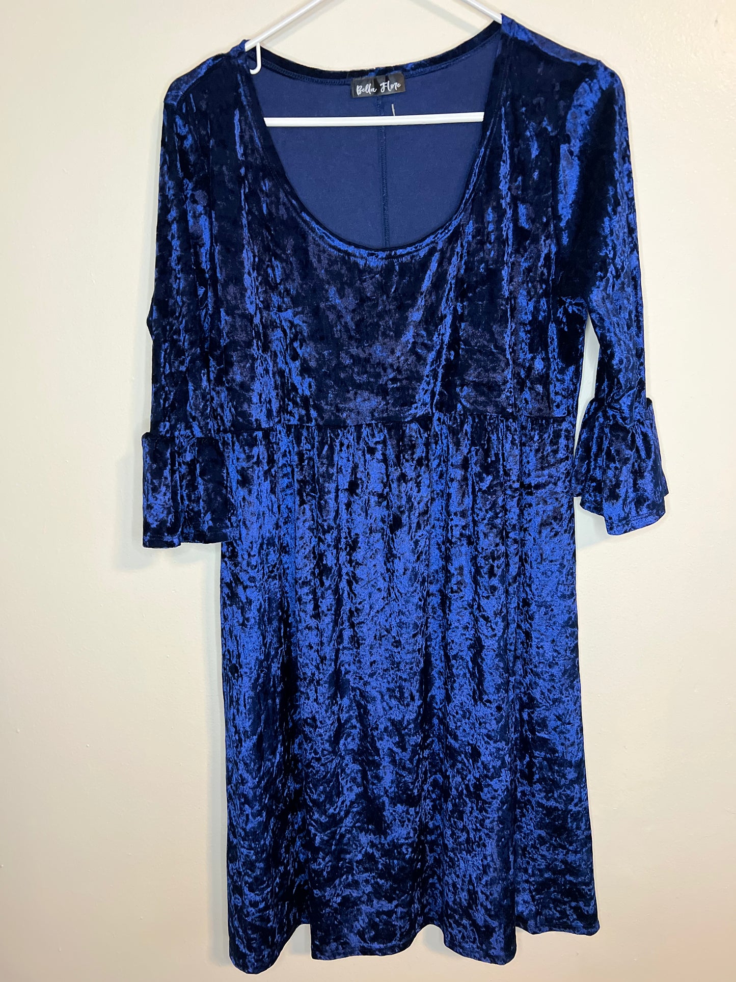 Bella Flore Velvet Dress