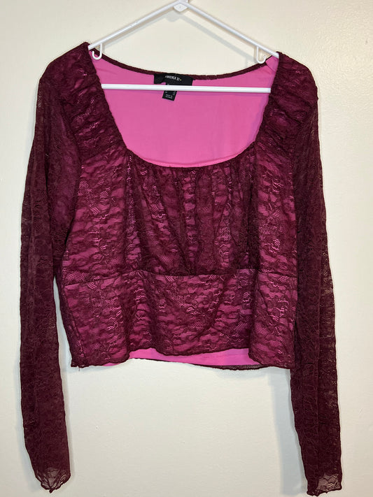 Forever 21 Lace Top