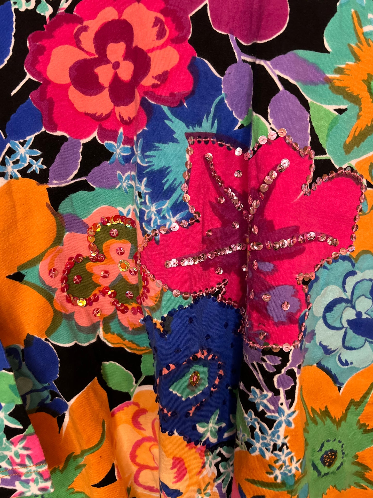Vintage Phool Beaded Top