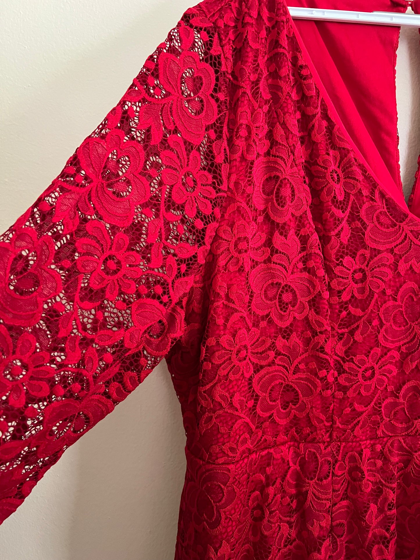Torrid Red Lace Dress