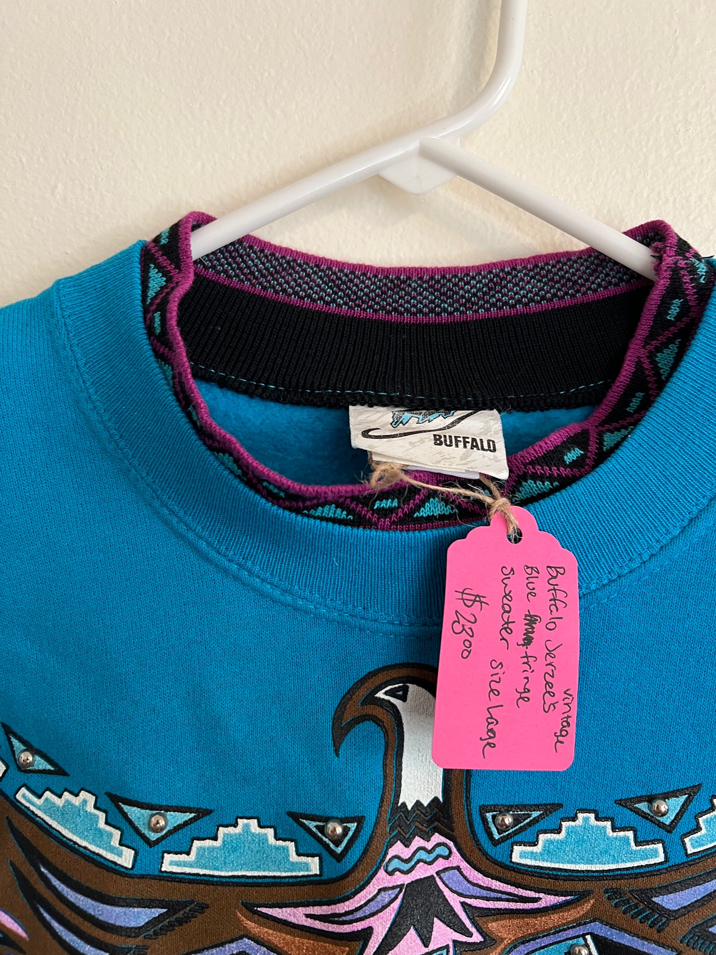 Vintage Buffalo Native Sweater