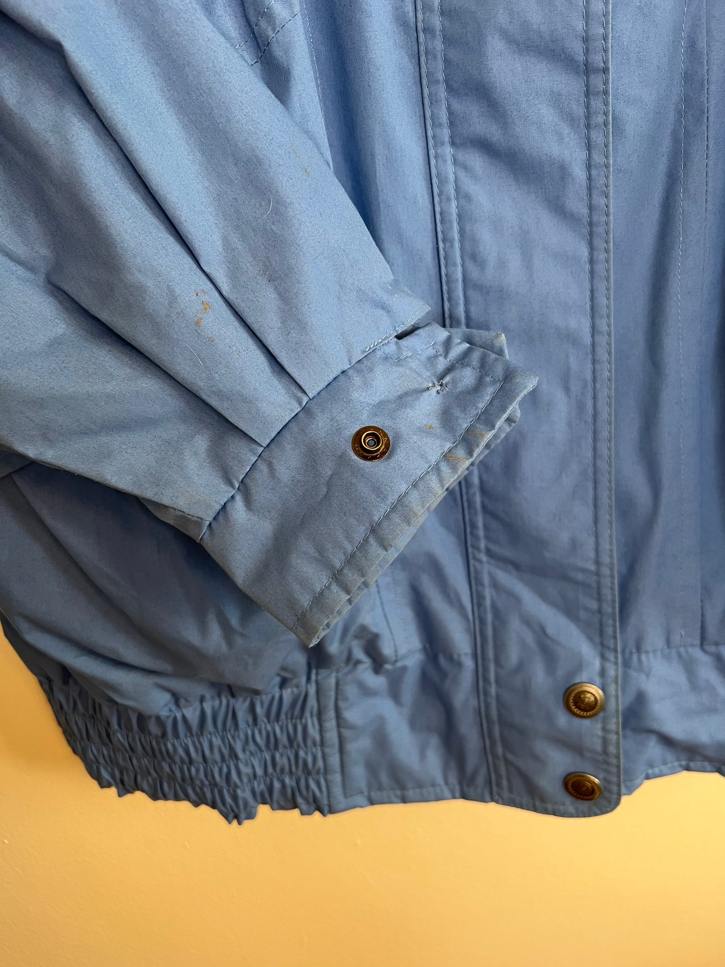 Vintage London Fog Blue and Green Windbreaker Jacket