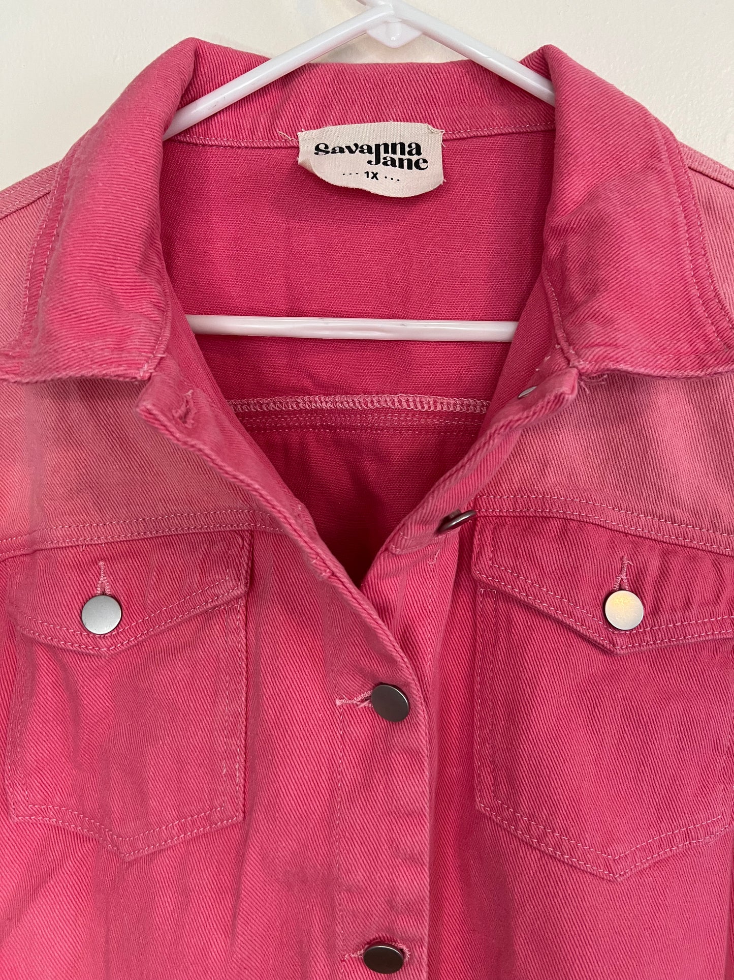 Savanna Jane Pink Fringe Jacket