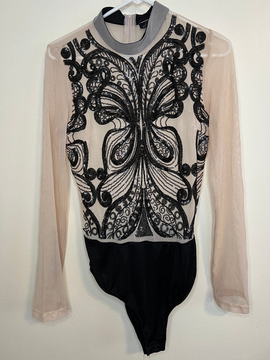 Love University Sequined Body Suit