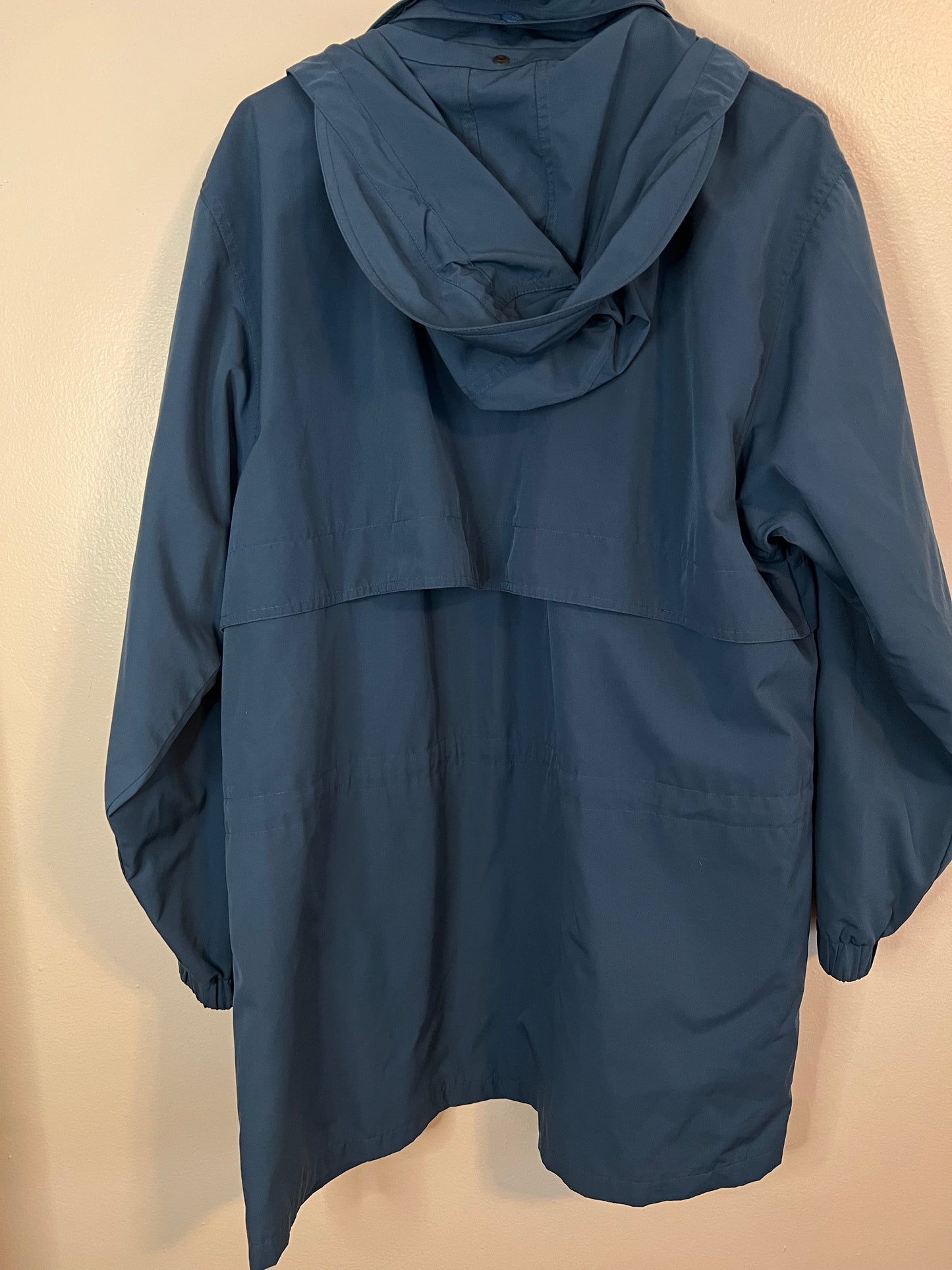 LLBean Blue Raincoat