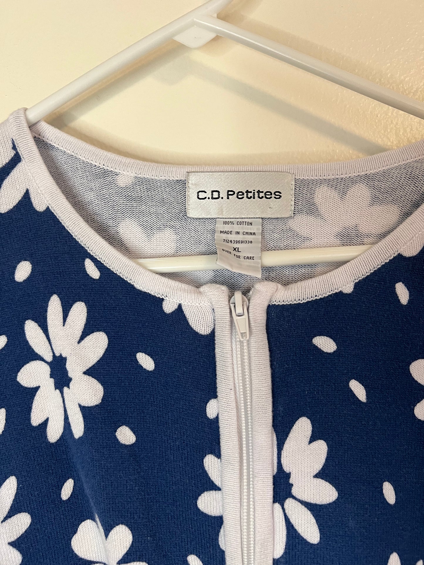 Daisy Print Sweater
