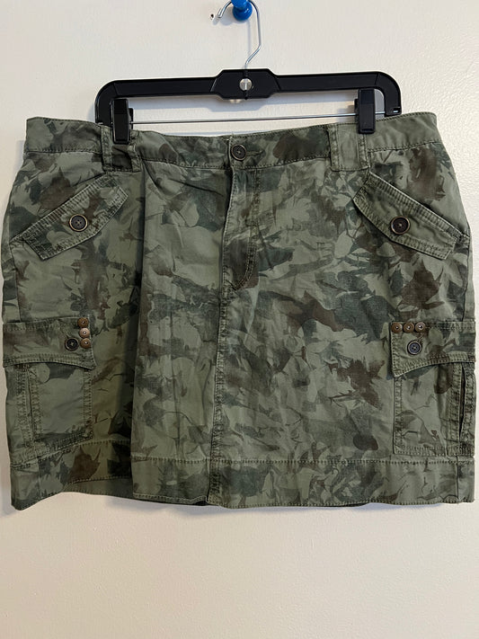 Fashion Bug Camo Mini Skirt