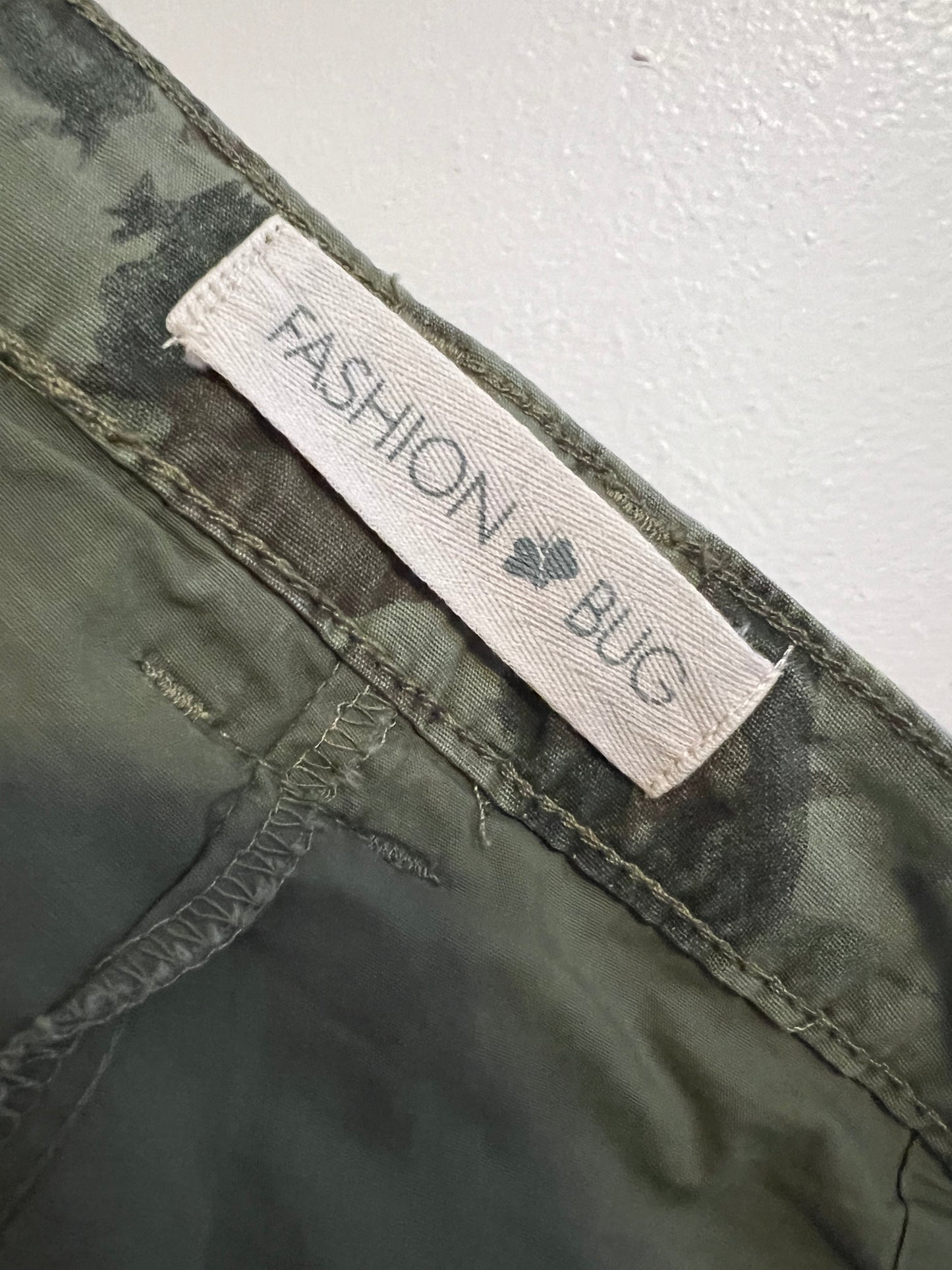 Fashion Bug Camo Mini Skirt