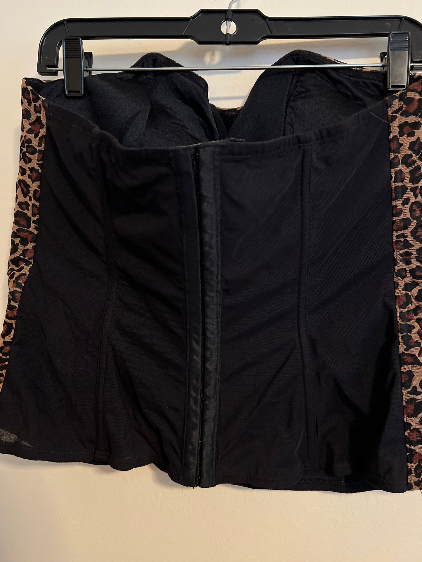 Cacique Cheetah Print Corset Top